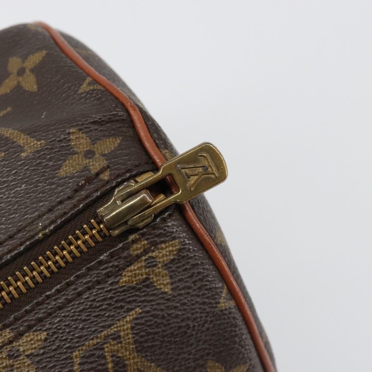 LOUIS VUITTON Monogram Papillon 30 Hand Bag M51385 LV Auth 185713A