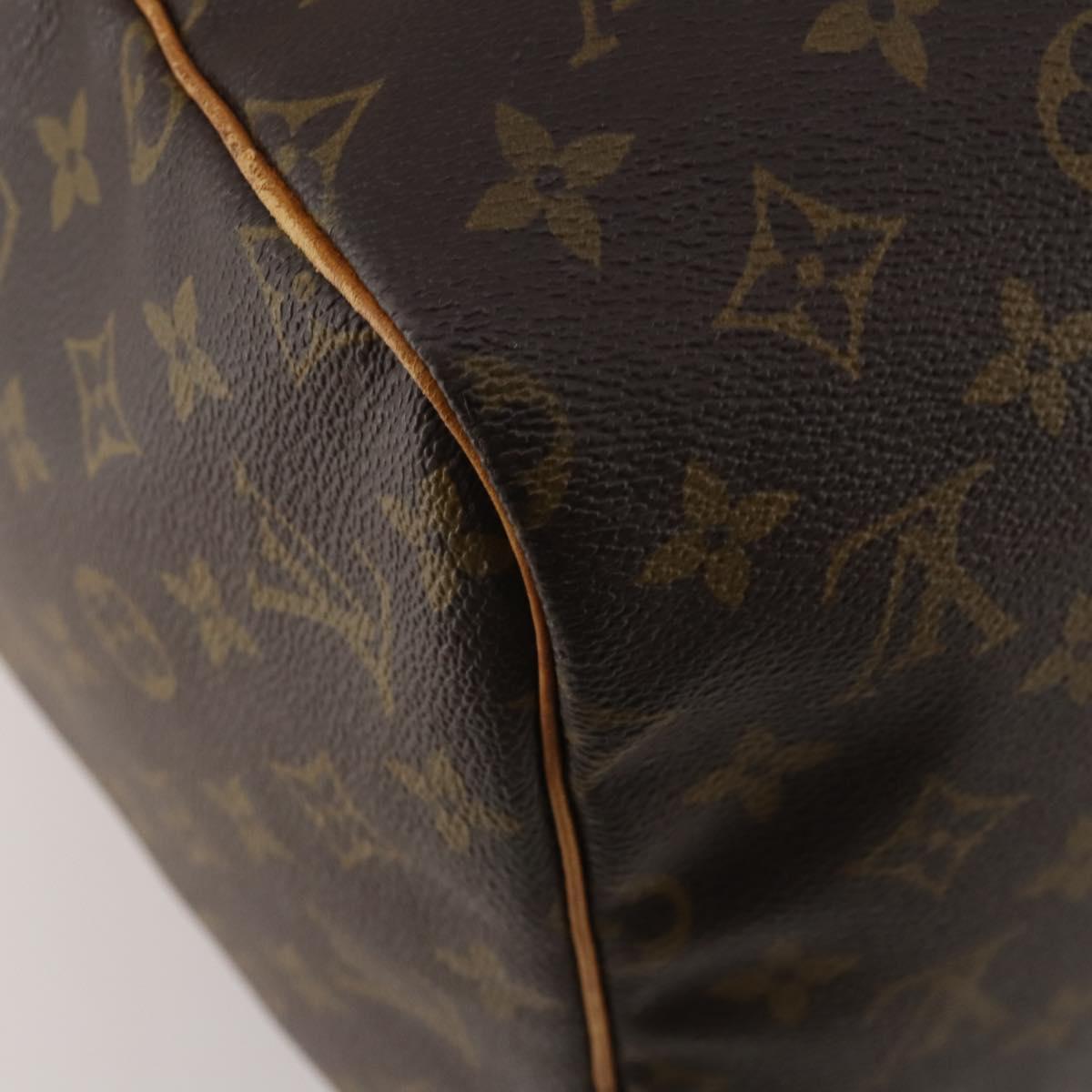 LOUIS VUITTON Monogram Sac Souple 55 Boston Bag M41622 LV Auth 185716A