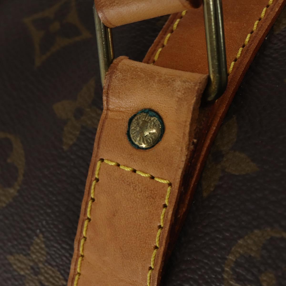LOUIS VUITTON Monogram Sac Souple 55 Boston Bag M41622 LV Auth 185716A