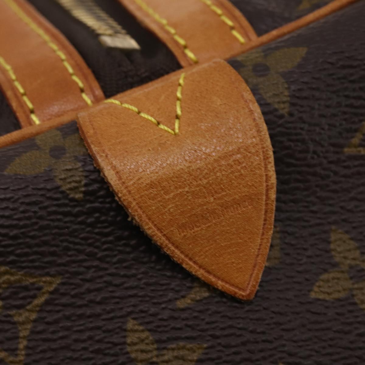 LOUIS VUITTON Monogram Sac Souple 55 Boston Bag M41622 LV Auth 185716A