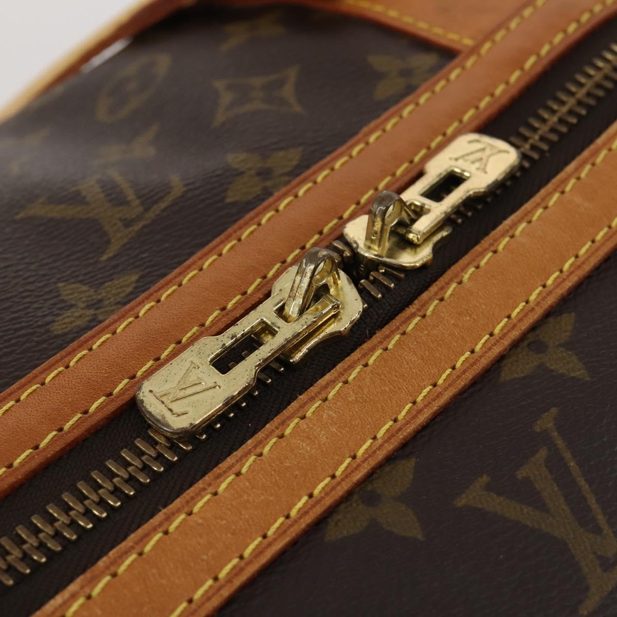 LOUIS VUITTON Monogram Sac Souple 55 Boston Bag M41622 LV Auth 185716A