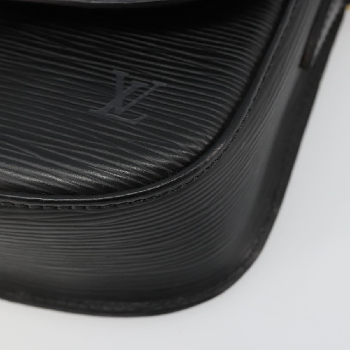 LOUIS VUITTON Epi Saint Cloud PM Shoulder Bag Black M52212 LV Auth 185722