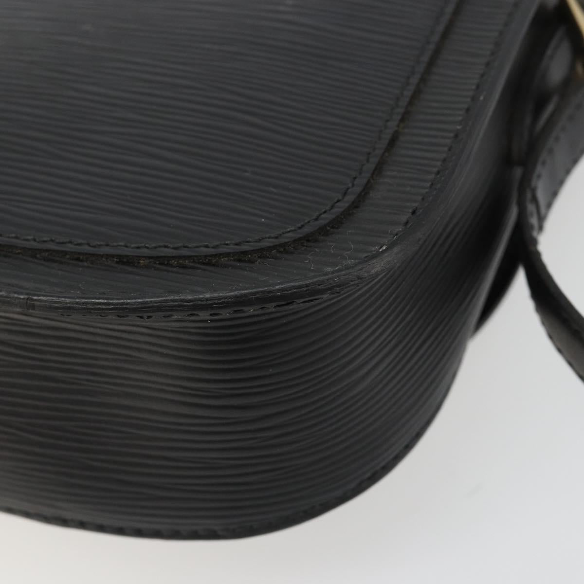 LOUIS VUITTON Epi Saint Cloud PM Shoulder Bag Black M52212 LV Auth 185722
