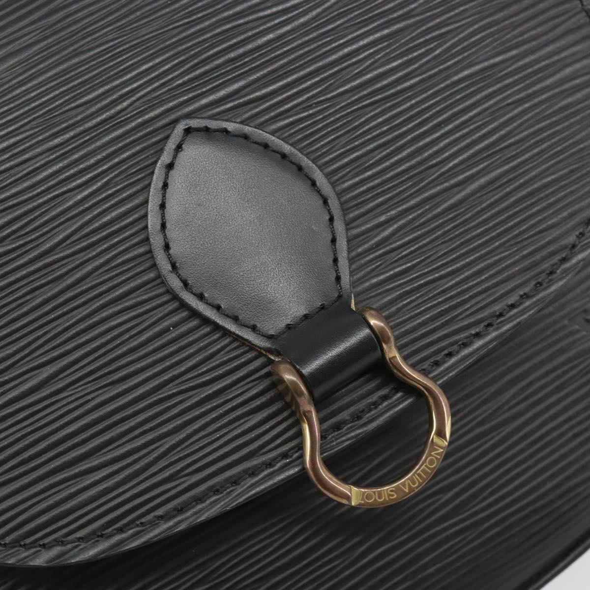 LOUIS VUITTON Epi Saint Cloud PM Shoulder Bag Black M52212 LV Auth 185722