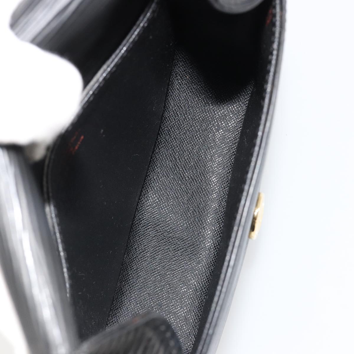 LOUIS VUITTON Epi Saint Cloud PM Shoulder Bag Black M52212 LV Auth 185722