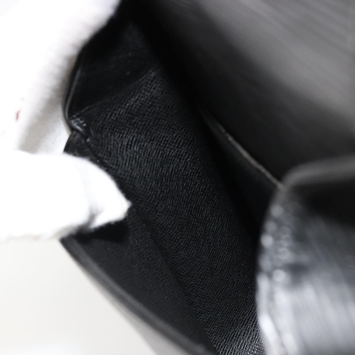 LOUIS VUITTON Epi Saint Cloud PM Shoulder Bag Black M52212 LV Auth 185722
