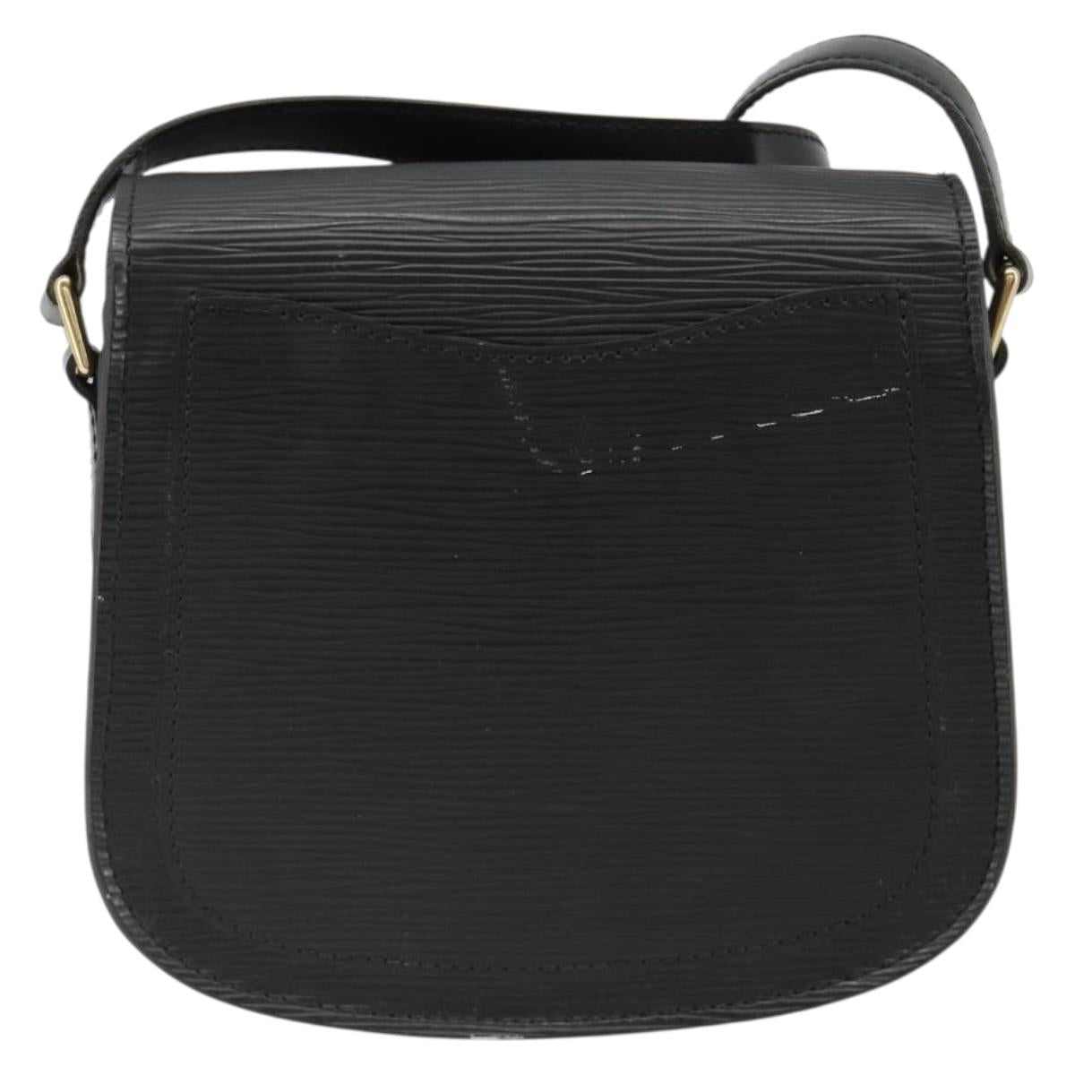 LOUIS VUITTON Epi Saint Cloud PM Shoulder Bag Black M52212 LV Auth 185722