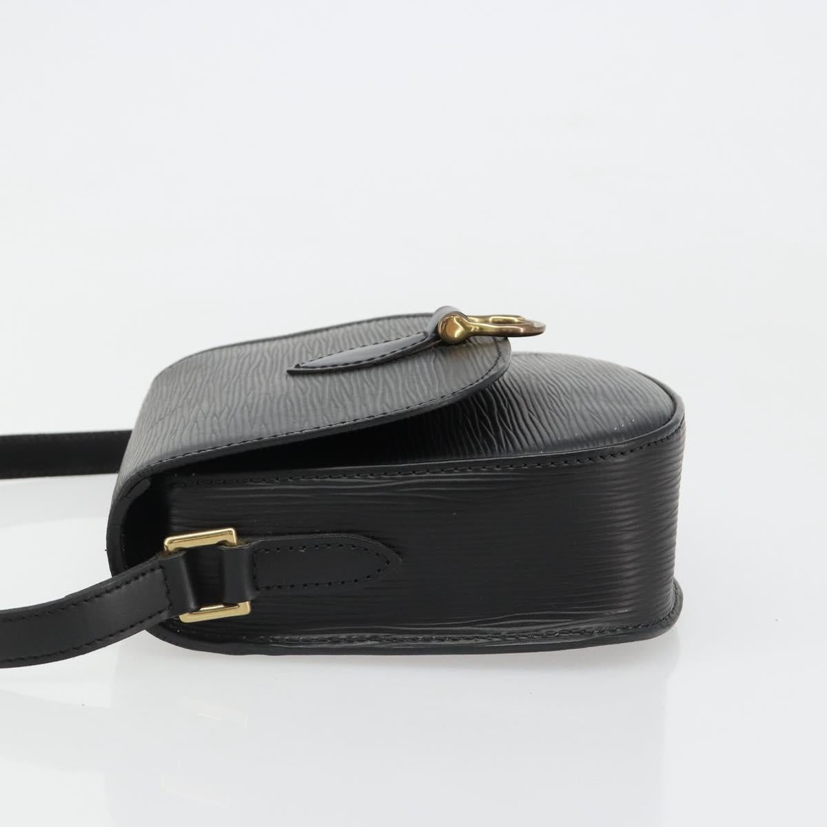 LOUIS VUITTON Epi Saint Cloud PM Shoulder Bag Black M52212 LV Auth 185722