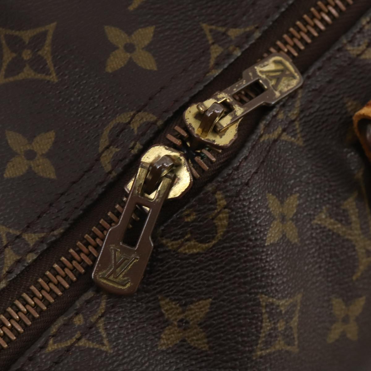 LOUIS VUITTON Monogram Keepall 50 Boston Bag M41426 LV Auth 185731