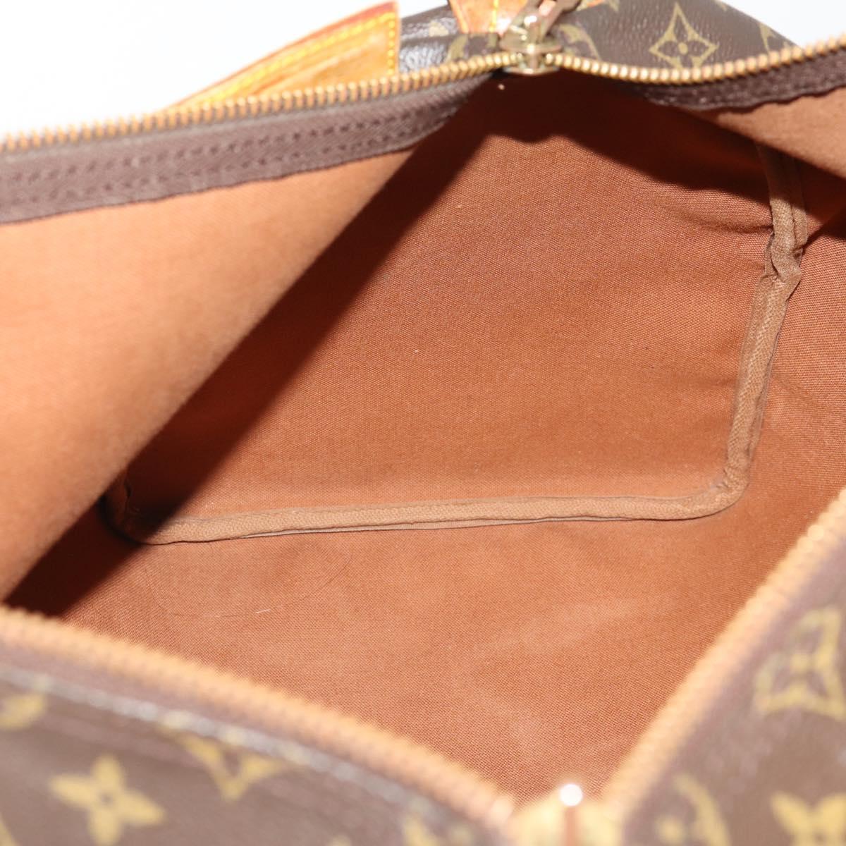 LOUIS VUITTON Monogram Keepall 50 Boston Bag M41426 LV Auth 185731