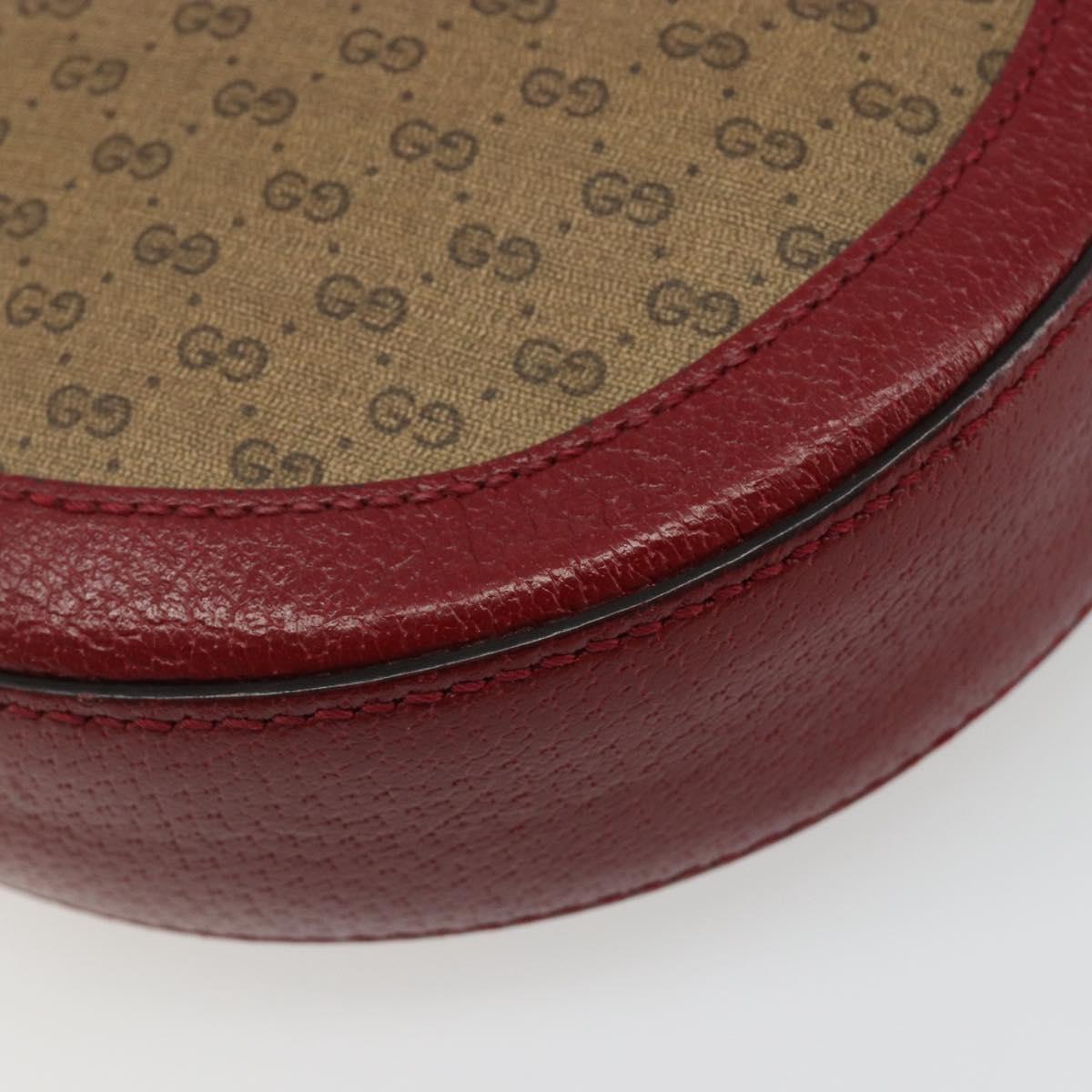GUCCI Micro GG Supreme Doraemon Collaboration Bag PVC Beige 625216 Auth 185736M