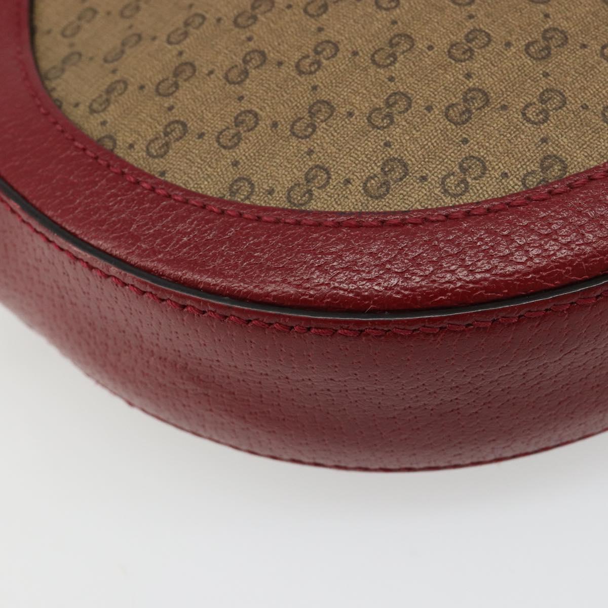 GUCCI Micro GG Supreme Doraemon Collaboration Bag PVC Beige 625216 Auth 185736M