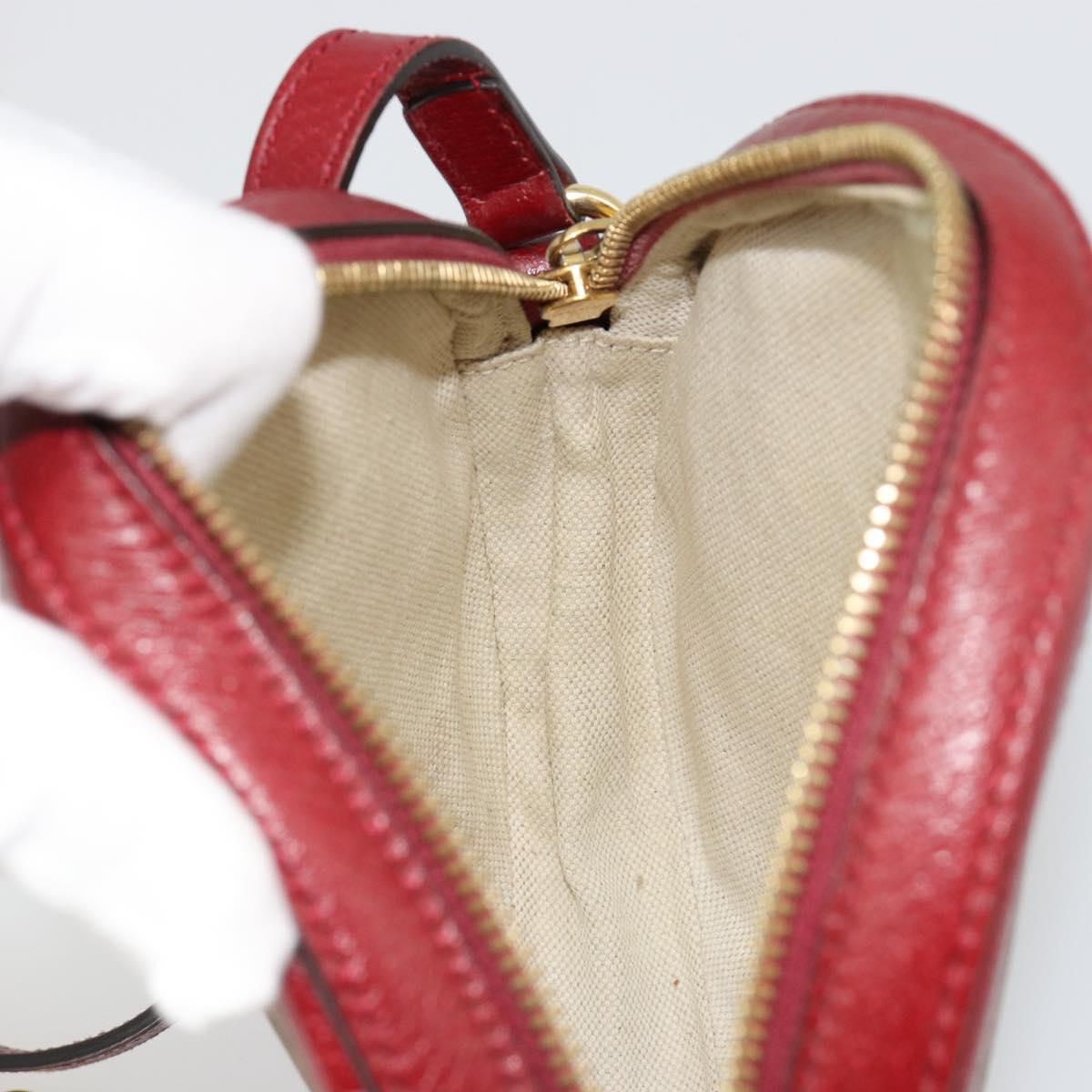 GUCCI Micro GG Supreme Doraemon Collaboration Bag PVC Beige 625216 Auth 185736M