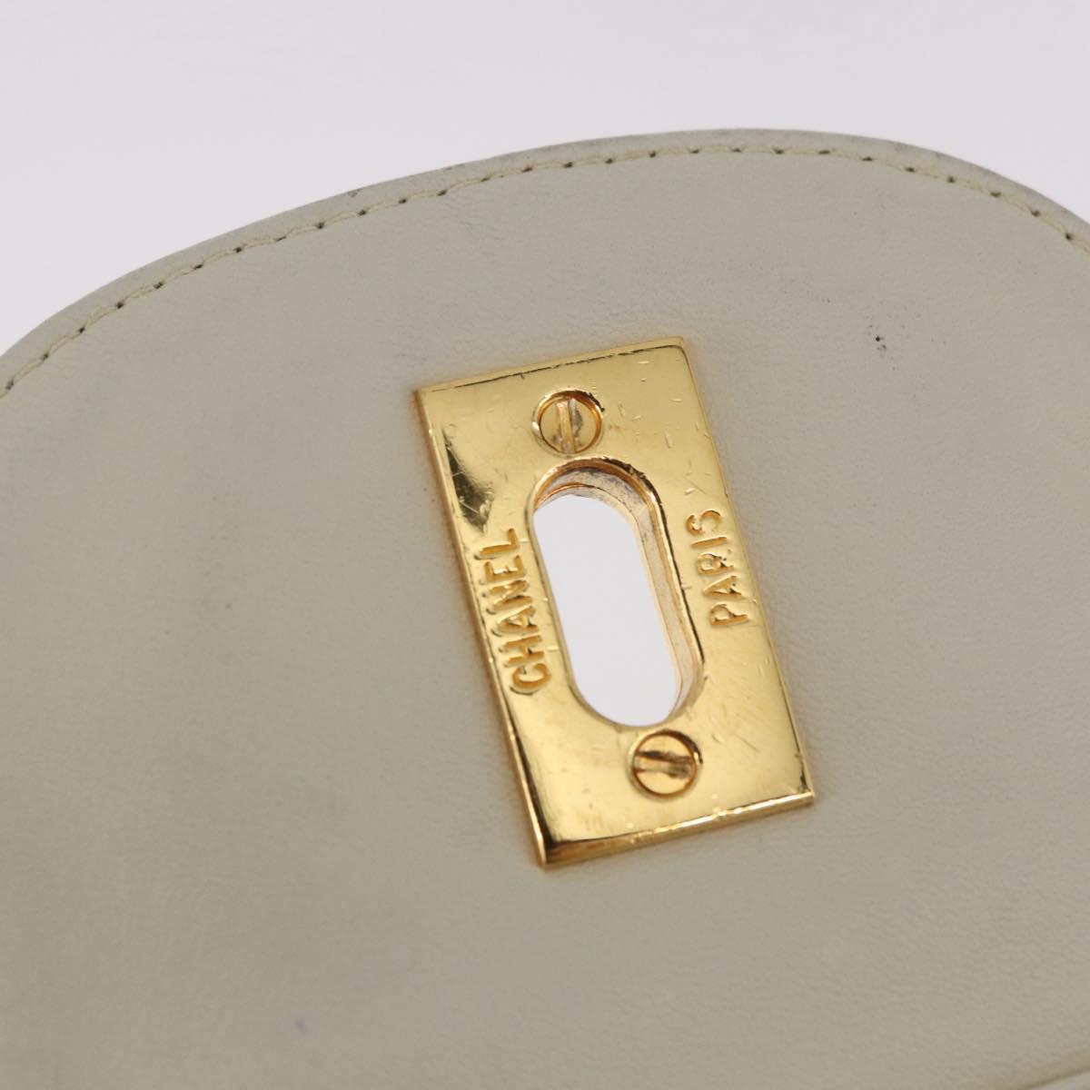 CHANEL Big Matelasse Chain Shoulder Bag Canvas Pink Gold CC Auth 185745SAV