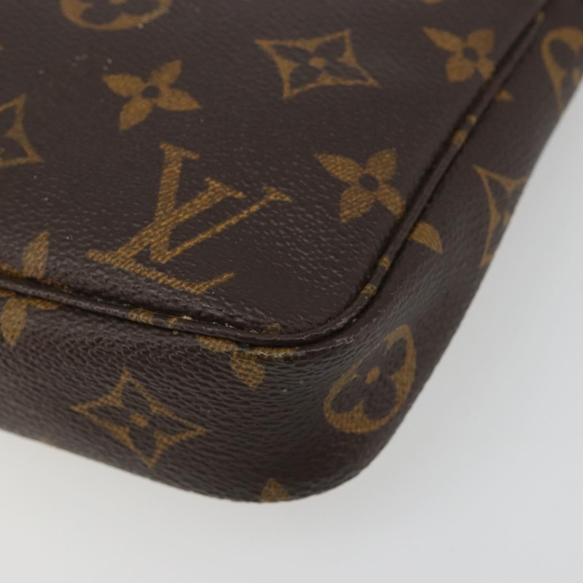 LOUIS VUITTON Monogram Pochette Accessoires Accessory Pouch M51980 Auth 185749