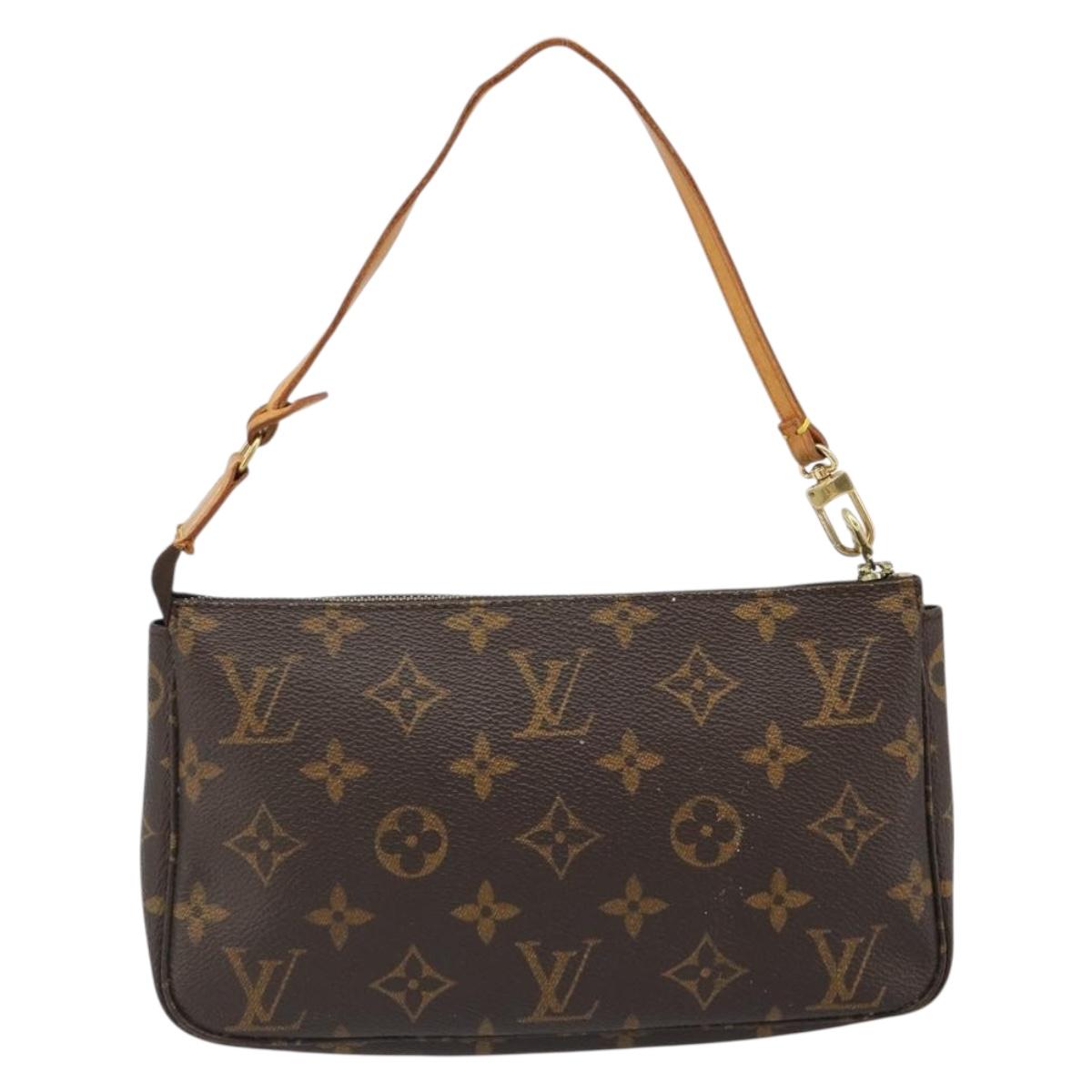 LOUIS VUITTON Monogram Pochette Accessoires Accessory Pouch M51980 Auth 185749