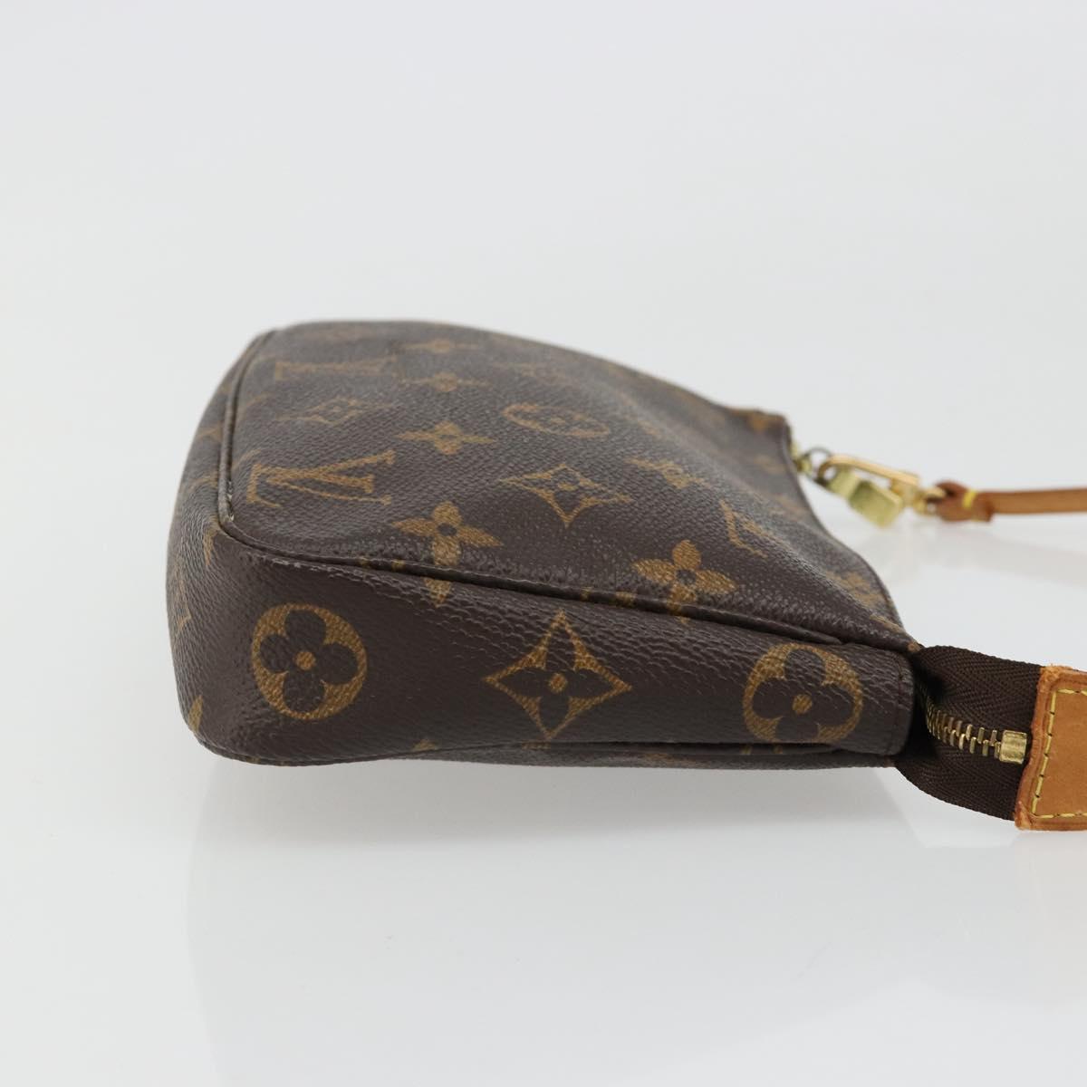 LOUIS VUITTON Monogram Pochette Accessoires Accessory Pouch M51980 Auth 185749