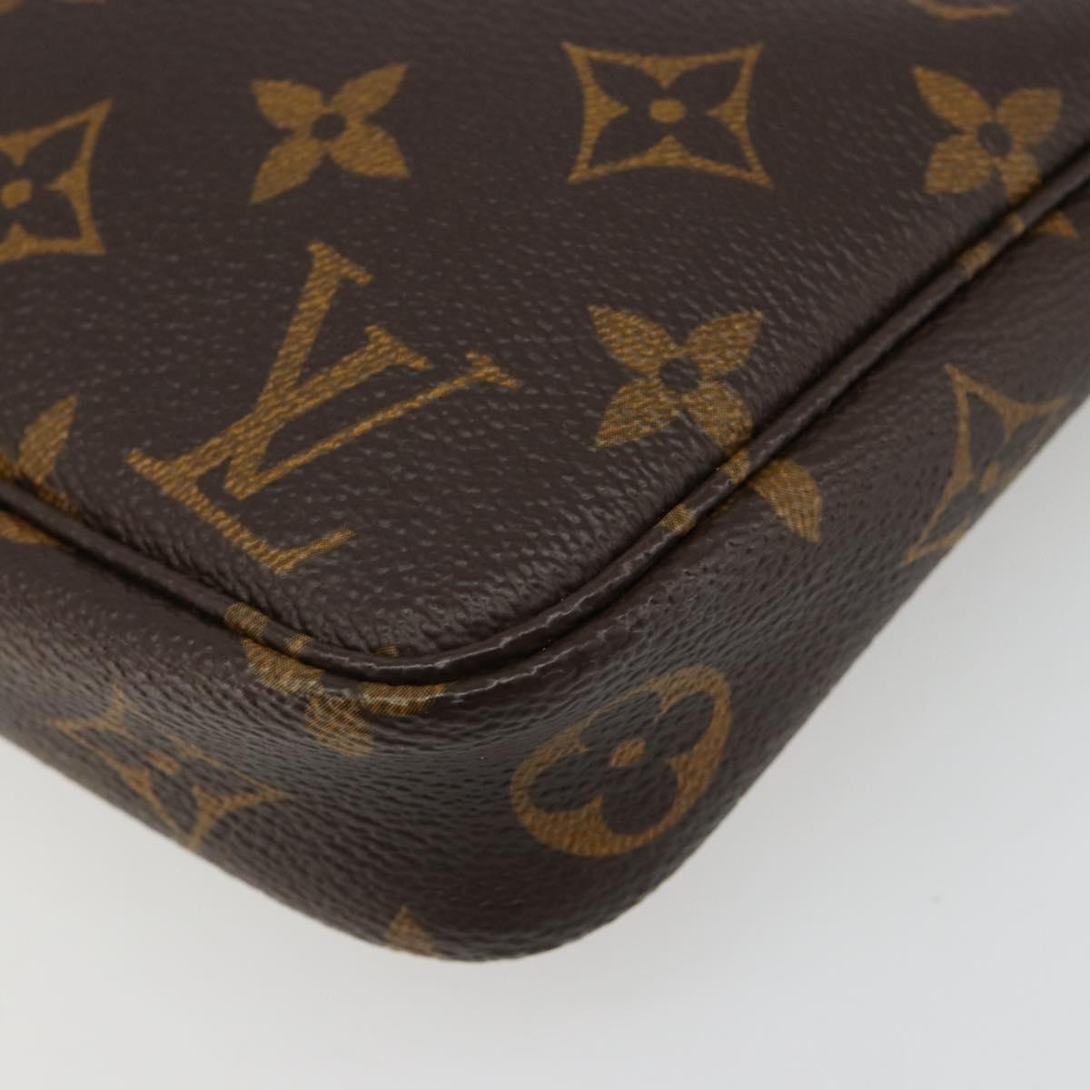 LOUIS VUITTON Monogram Pochette Accessoires Accessory Pouch M51980 Auth 185750A