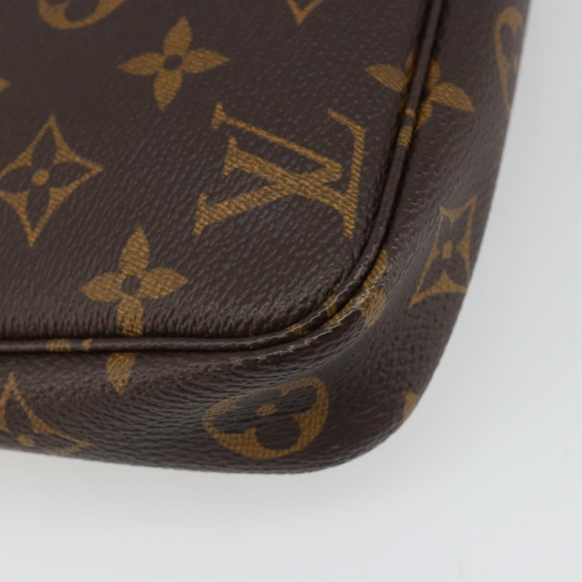 LOUIS VUITTON Monogram Pochette Accessoires Accessory Pouch M51980 Auth 185750A