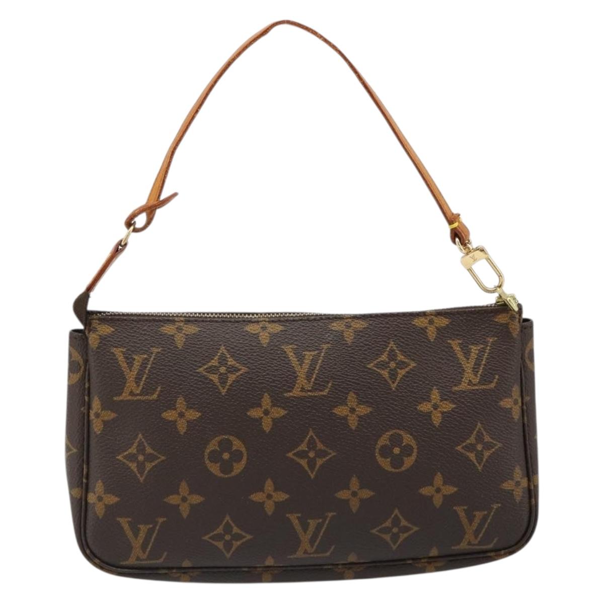 LOUIS VUITTON Monogram Pochette Accessoires Accessory Pouch M51980 Auth 185750A