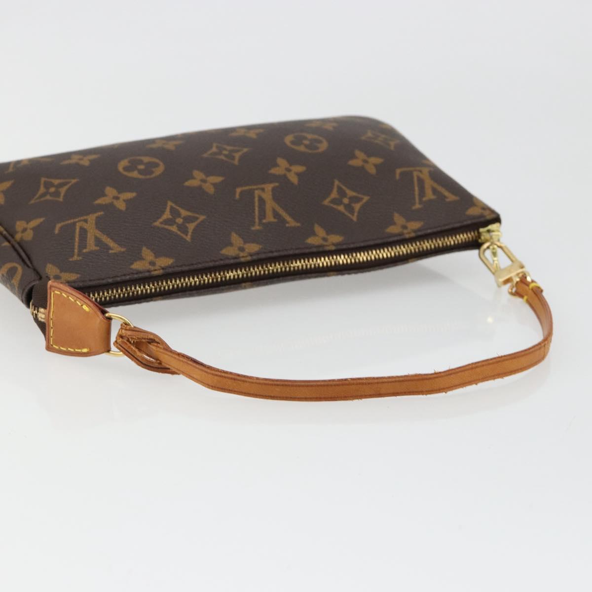 LOUIS VUITTON Monogram Pochette Accessoires Accessory Pouch M51980 Auth 185750A