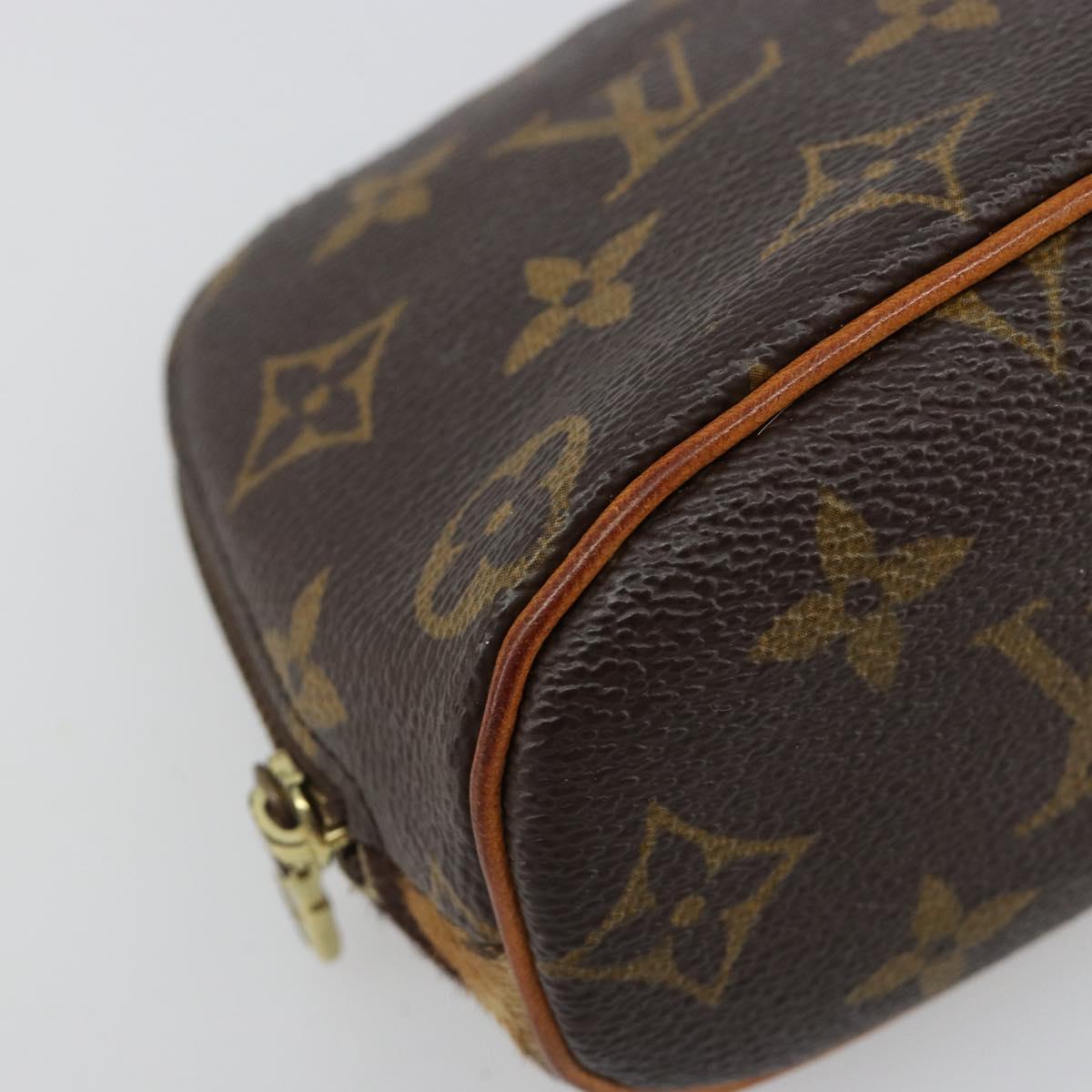 LOUIS VUITTON Monogram Leopard Azzedine Alaïa Alma Pouch M99032 LV Auth 185752A