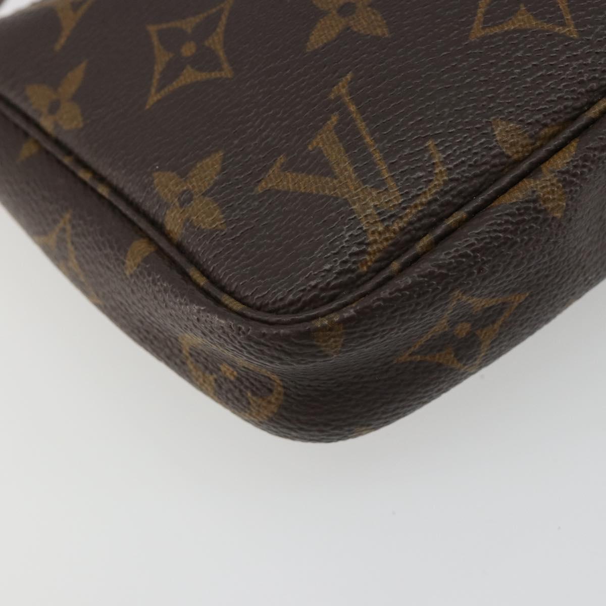 LOUIS VUITTON Monogram Pochette Accessoires Pouch M51980 LV Auth 185753A