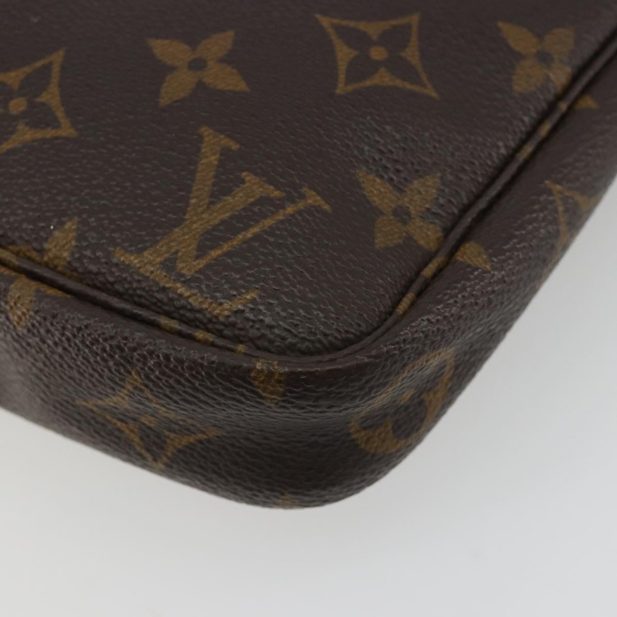 LOUIS VUITTON Monogram Pochette Accessoires Pouch M51980 LV Auth 185753A