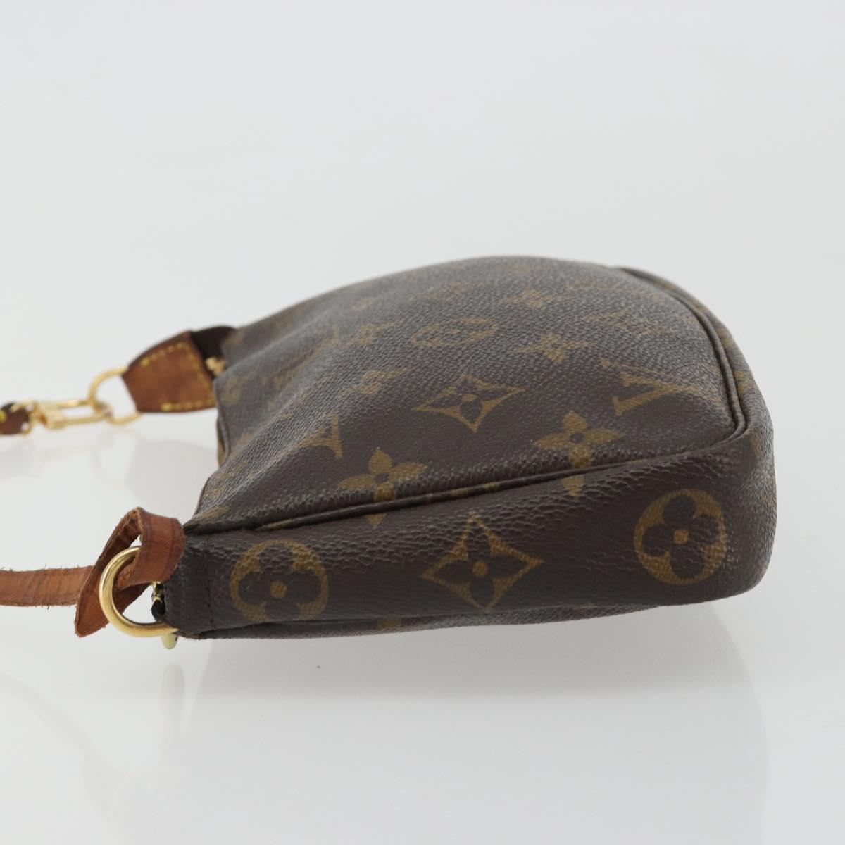 LOUIS VUITTON Monogram Pochette Accessoires Pouch M51980 LV Auth 185753A