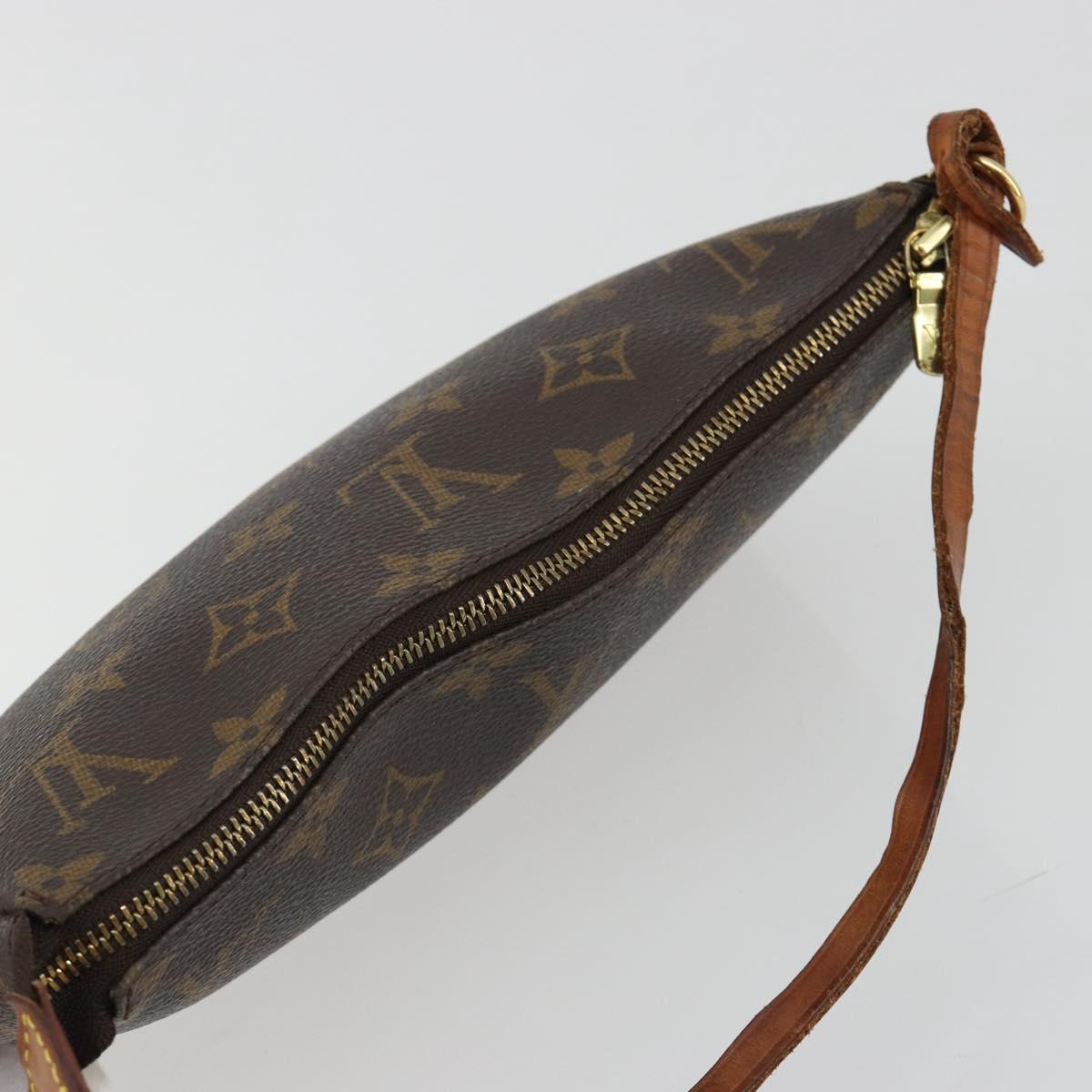 LOUIS VUITTON Monogram Pochette Accessoires Pouch M51980 LV Auth 185753A