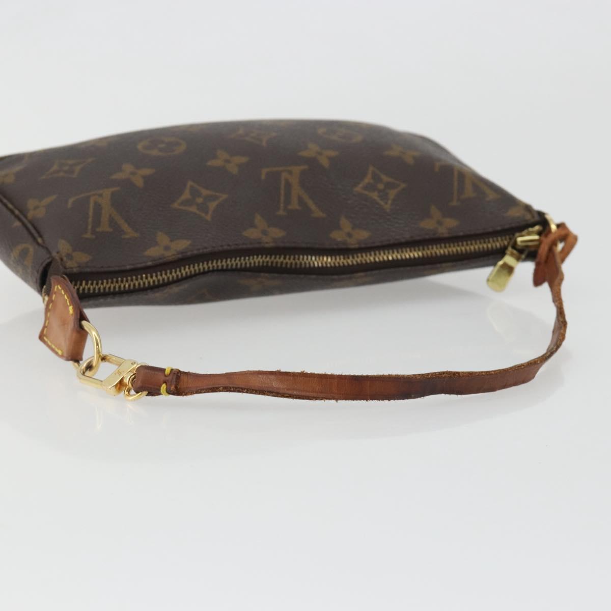 LOUIS VUITTON Monogram Pochette Accessoires Pouch M51980 LV Auth 185753A