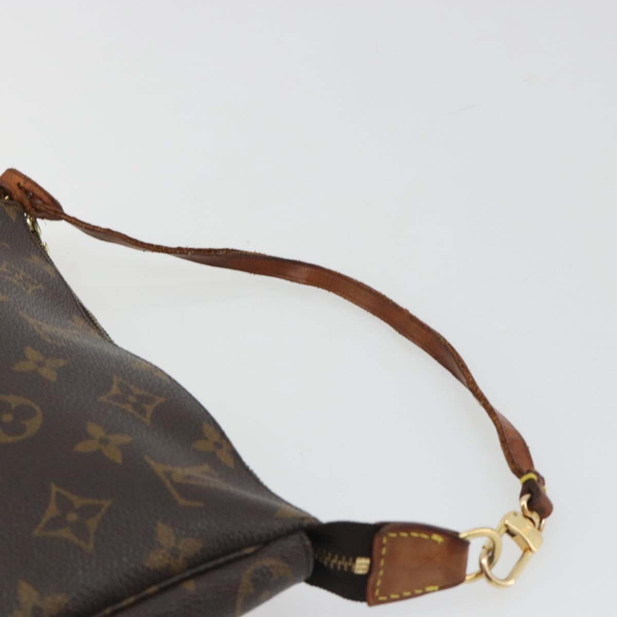 LOUIS VUITTON Monogram Pochette Accessoires Pouch M51980 LV Auth 185753A