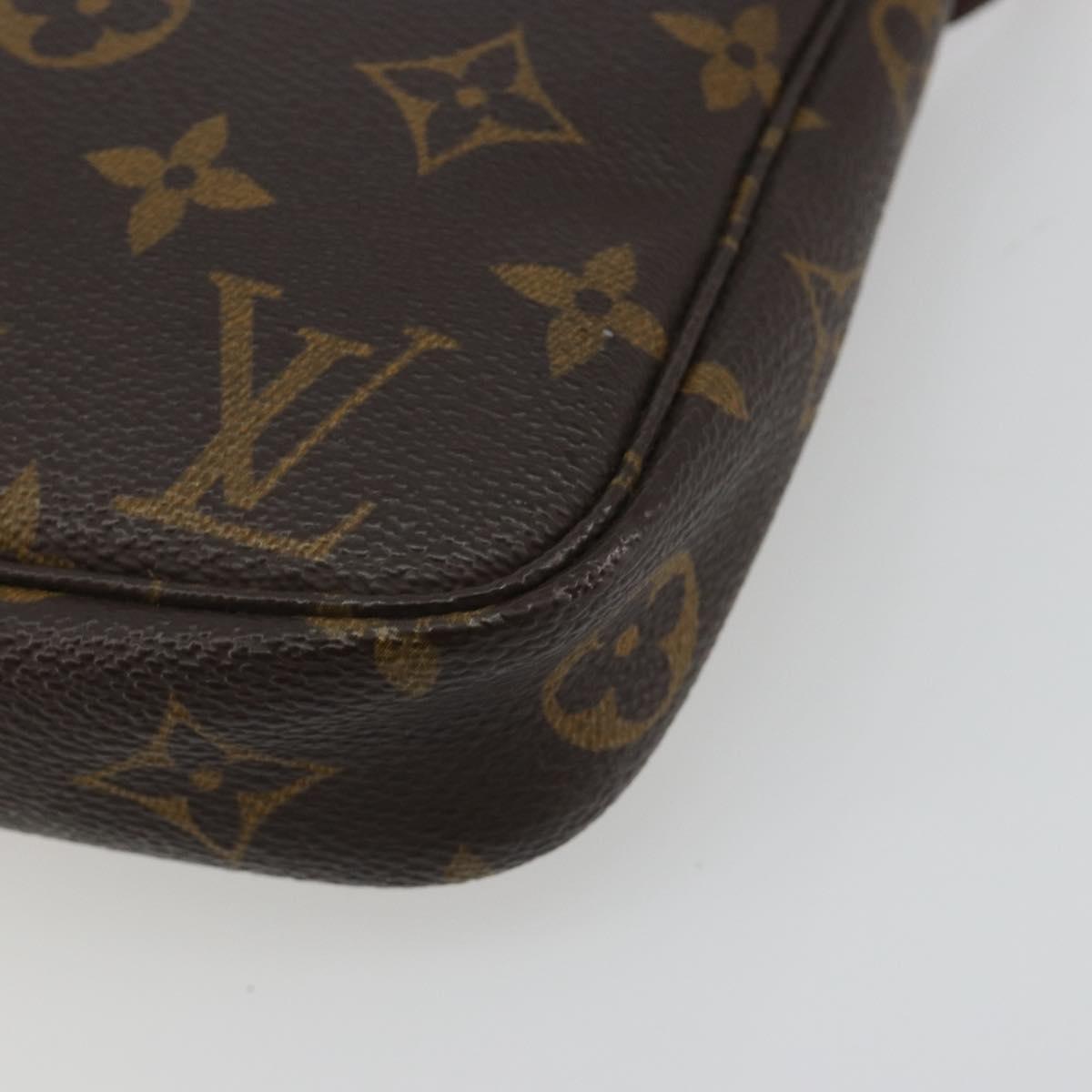 LOUIS VUITTON Monogram Pochette Accessoires Pouch M51980 LV Auth 185754A