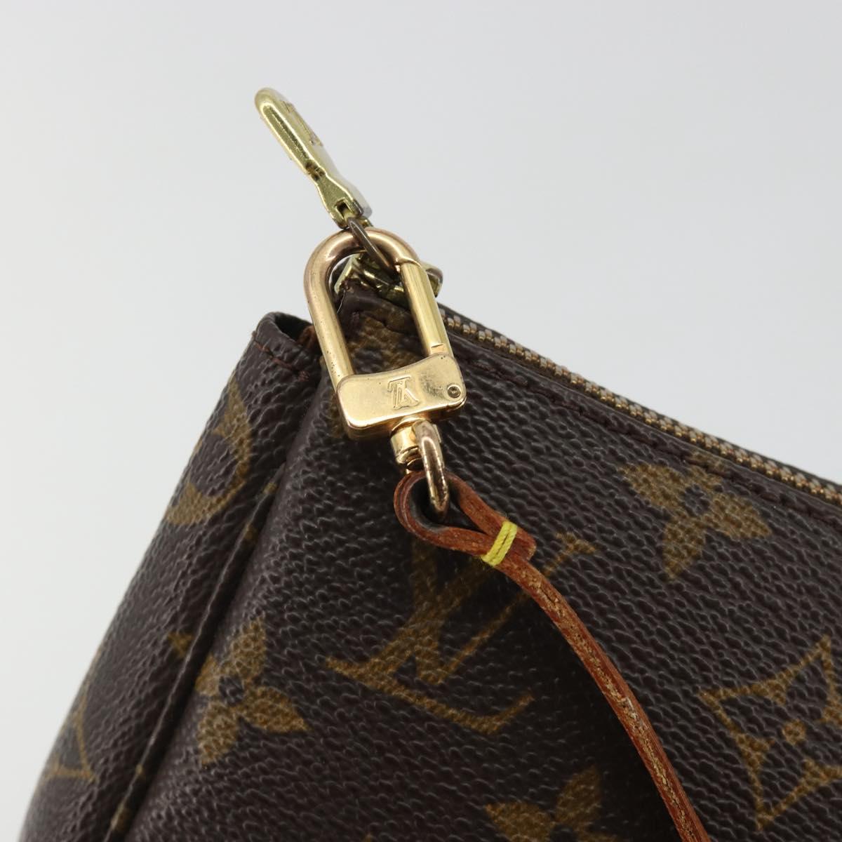LOUIS VUITTON Monogram Pochette Accessoires Pouch M51980 LV Auth 185754A