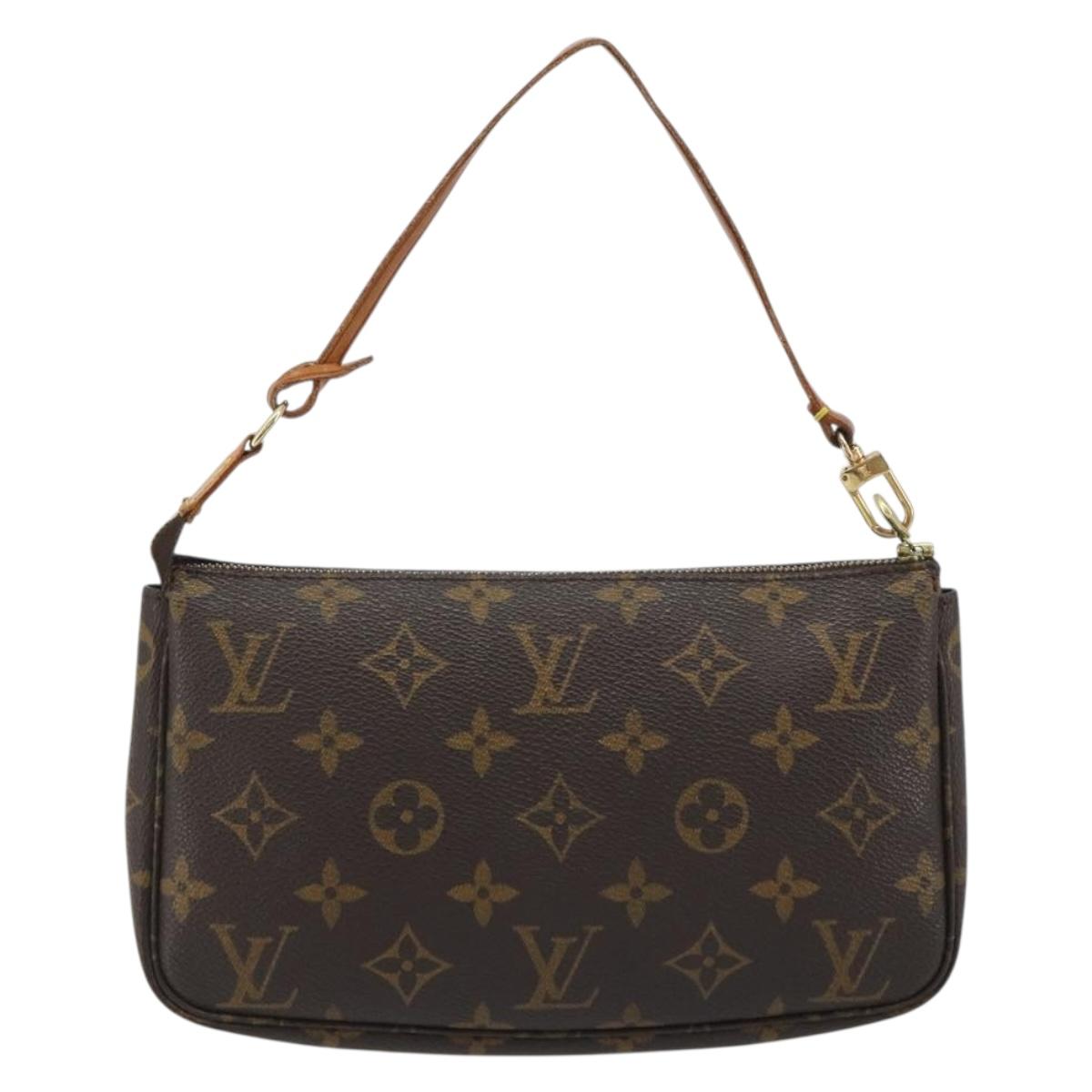LOUIS VUITTON Monogram Pochette Accessoires Pouch M51980 LV Auth 185754A