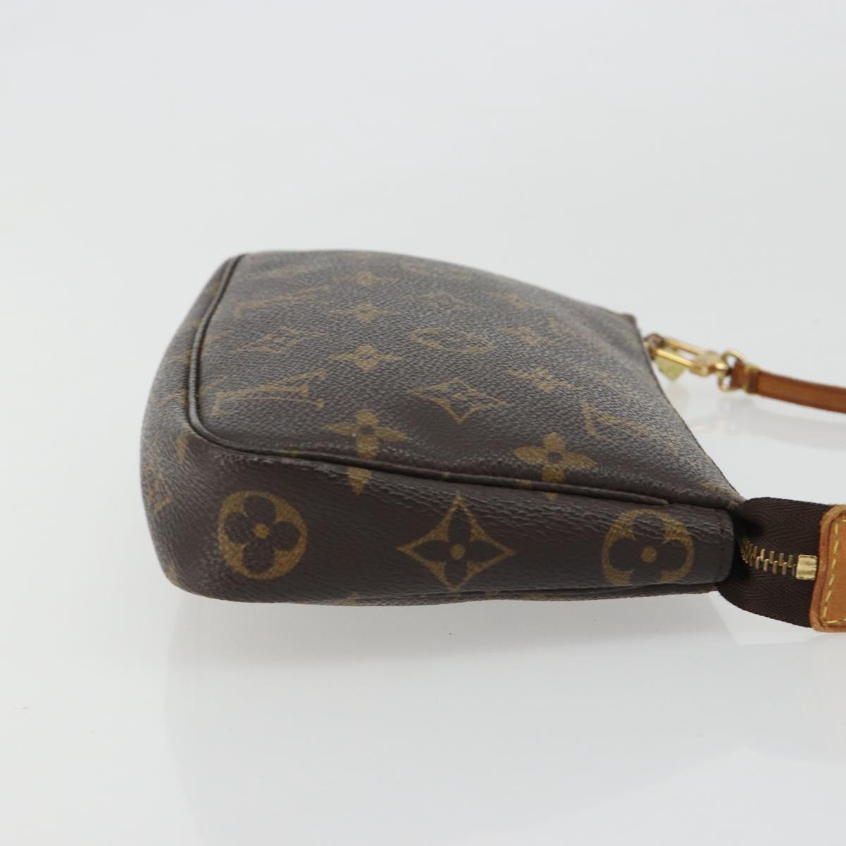 LOUIS VUITTON Monogram Pochette Accessoires Pouch M51980 LV Auth 185754A