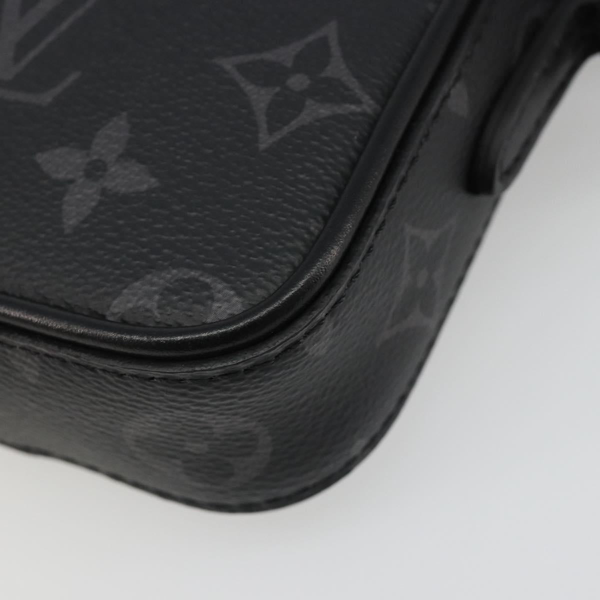 LOUIS VUITTON Monogram Eclipse Danube PPM Shoulder Bag M45928 LV Auth 185759M
