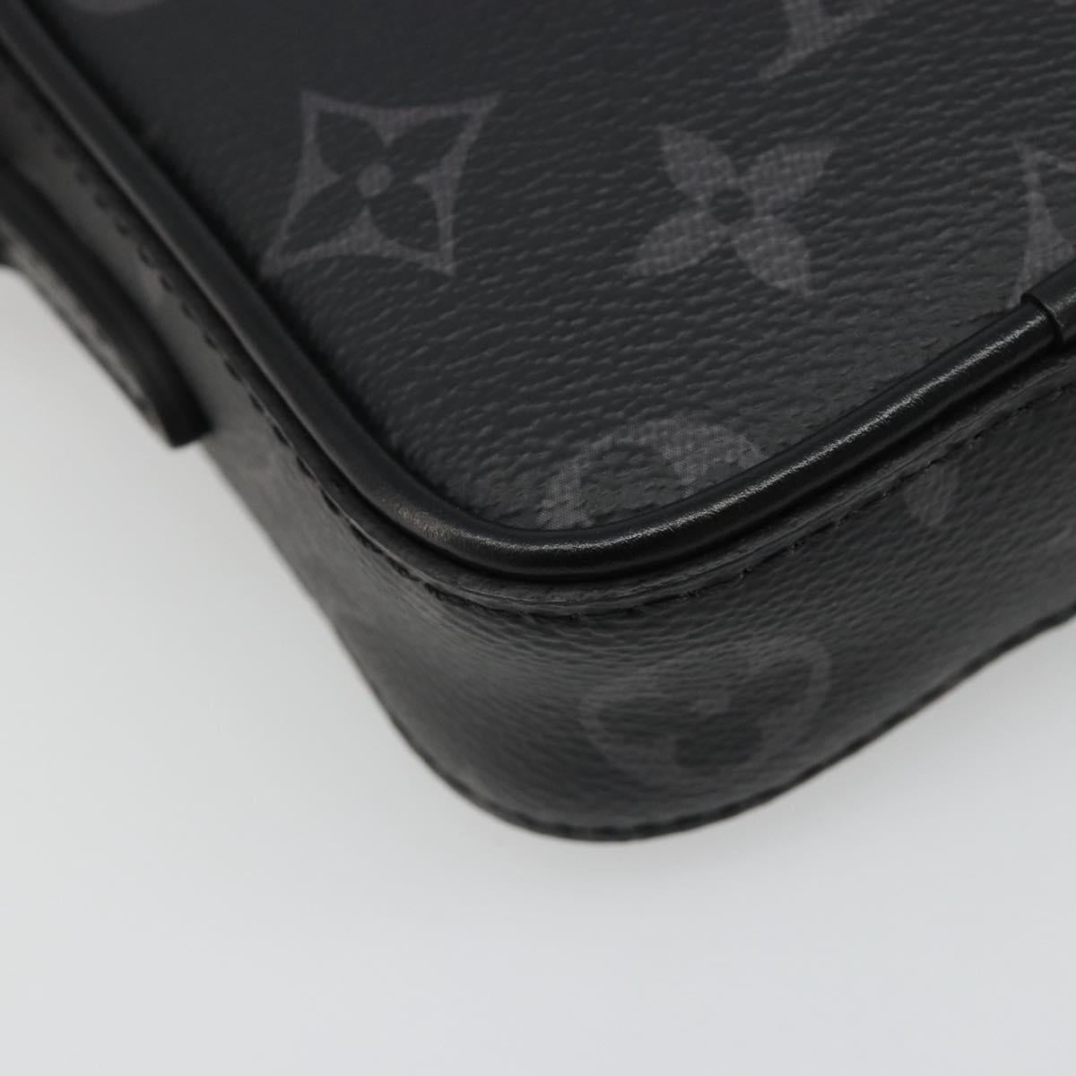 LOUIS VUITTON Monogram Eclipse Danube PPM Shoulder Bag M45928 LV Auth 185759M