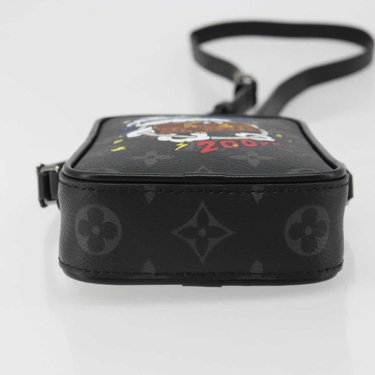 LOUIS VUITTON Monogram Eclipse Danube PPM Shoulder Bag M45928 LV Auth 185759M