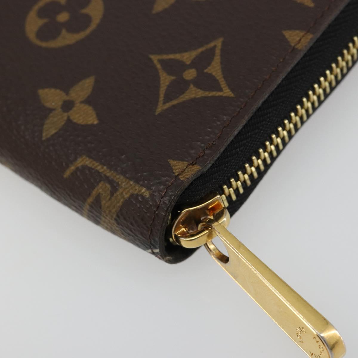 LOUIS VUITTON Monogram Kansai Zippy Wallet Long Wallet M67249 LV Auth 185761M