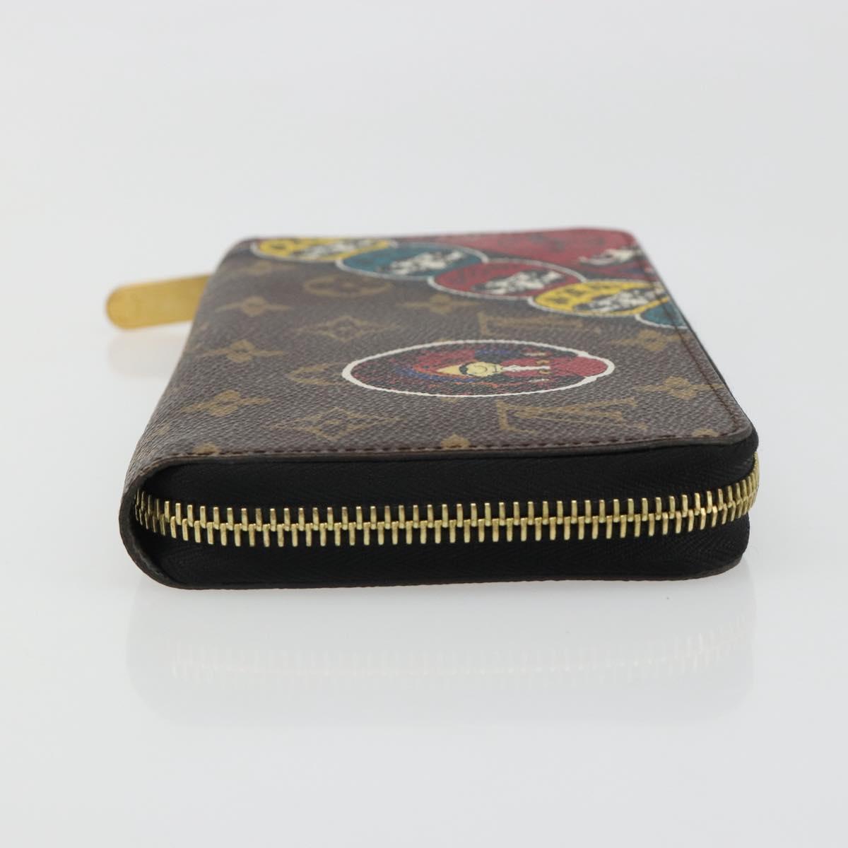 LOUIS VUITTON Monogram Kansai Zippy Wallet Long Wallet M67249 LV Auth 185761M