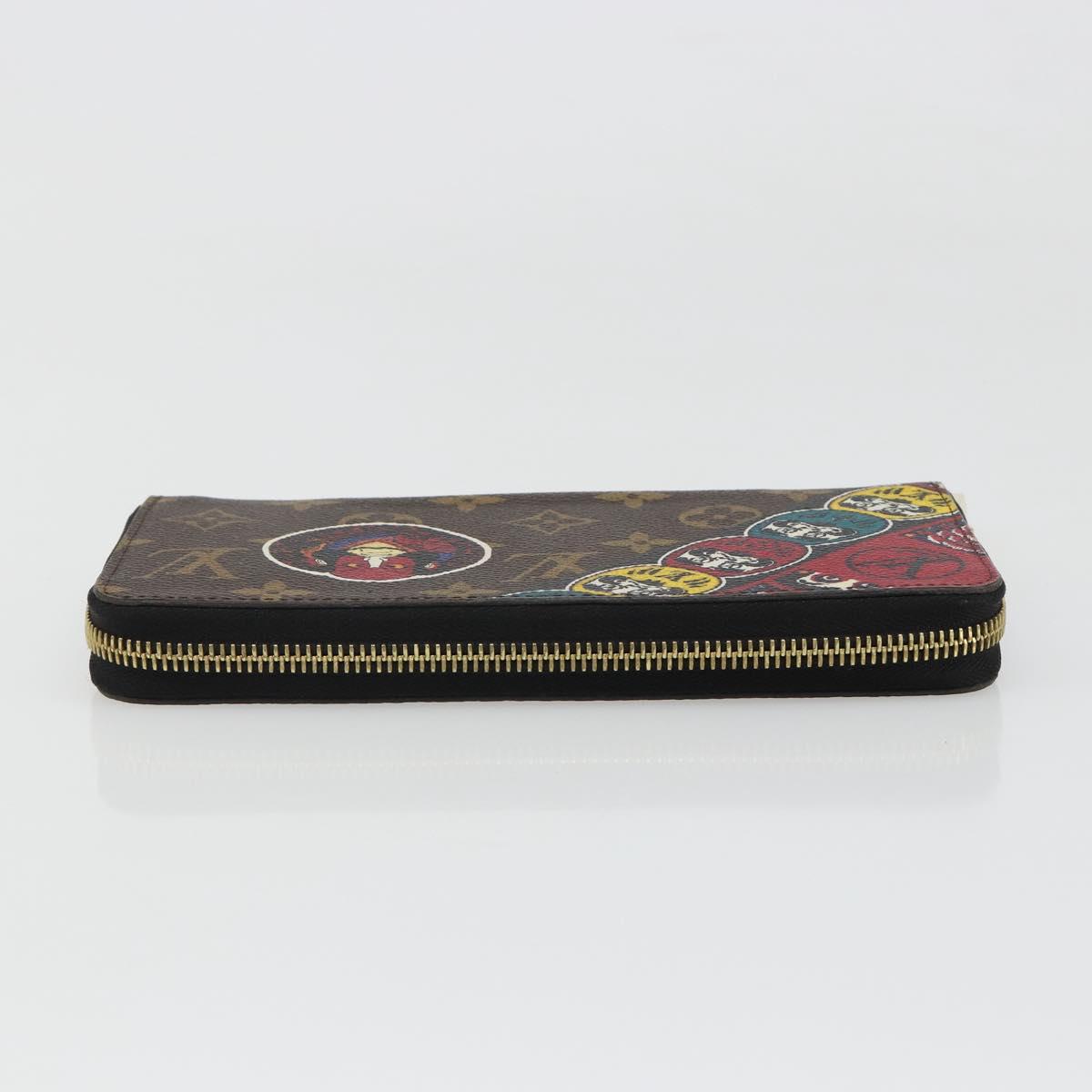 LOUIS VUITTON Monogram Kansai Zippy Wallet Long Wallet M67249 LV Auth 185761M