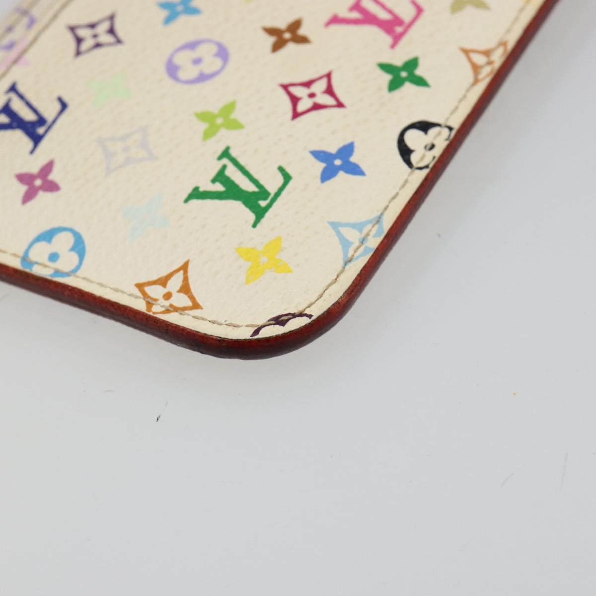LOUIS VUITTON Monogram Multicolor Pochette Cles NM Purse M93734 LV Auth 185773