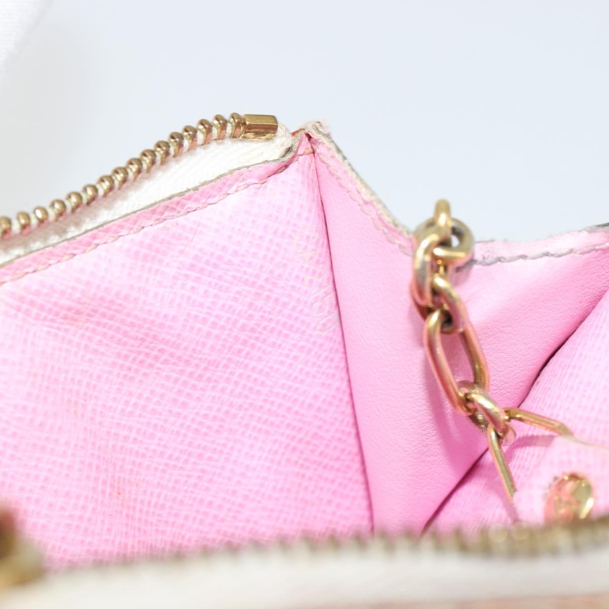 LOUIS VUITTON Monogram Multicolor Pochette Cles NM Purse M93734 LV Auth 185773