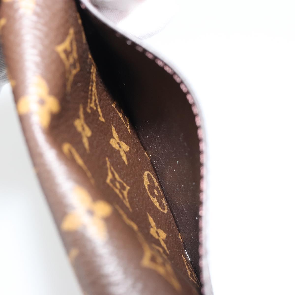LOUIS VUITTON Monogram Mattifying Paper Case Hand Mirror LBC003 LV Auth 185778M