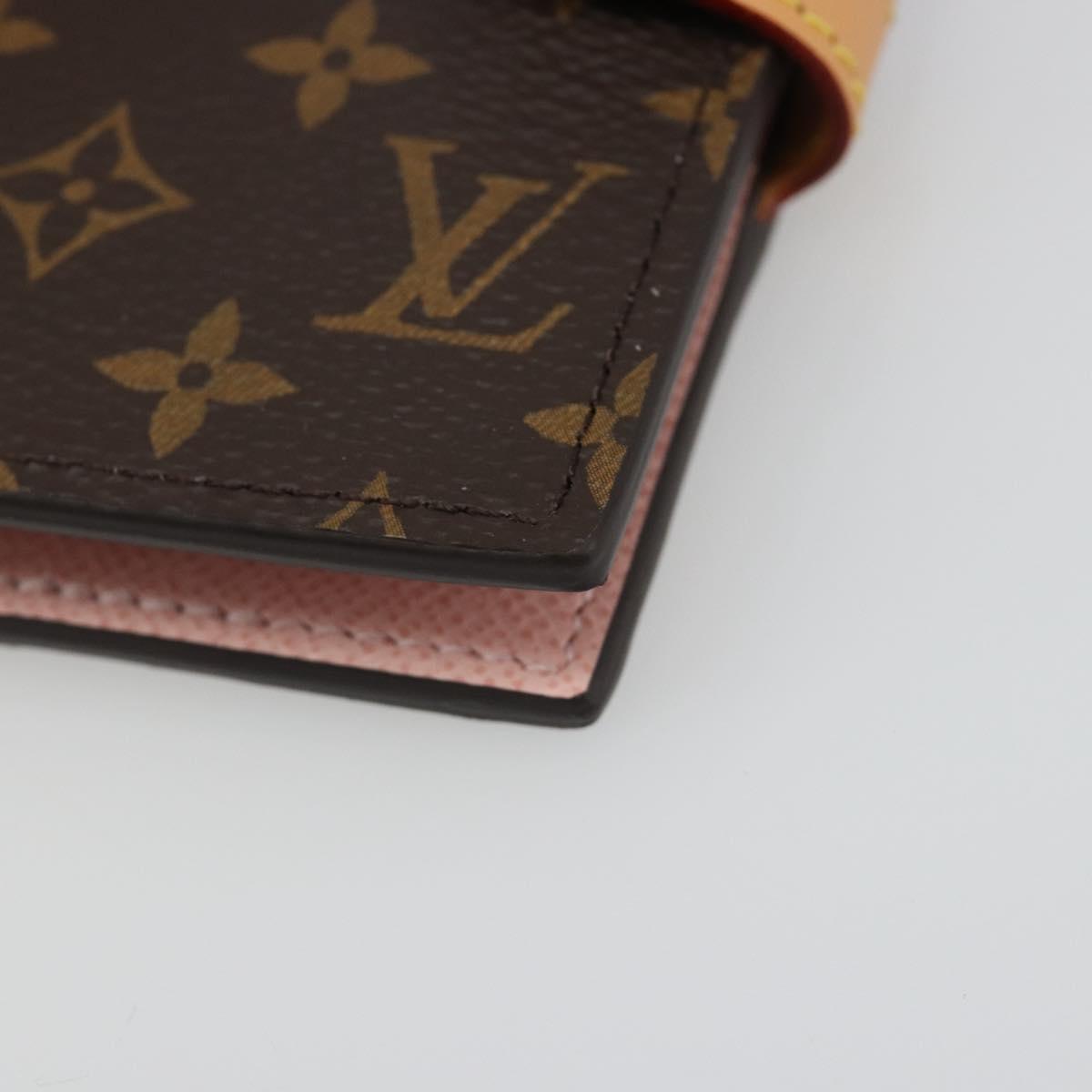 LOUIS VUITTON Monogram Mattifying Paper Case Hand Mirror LBC003 LV Auth 185778M