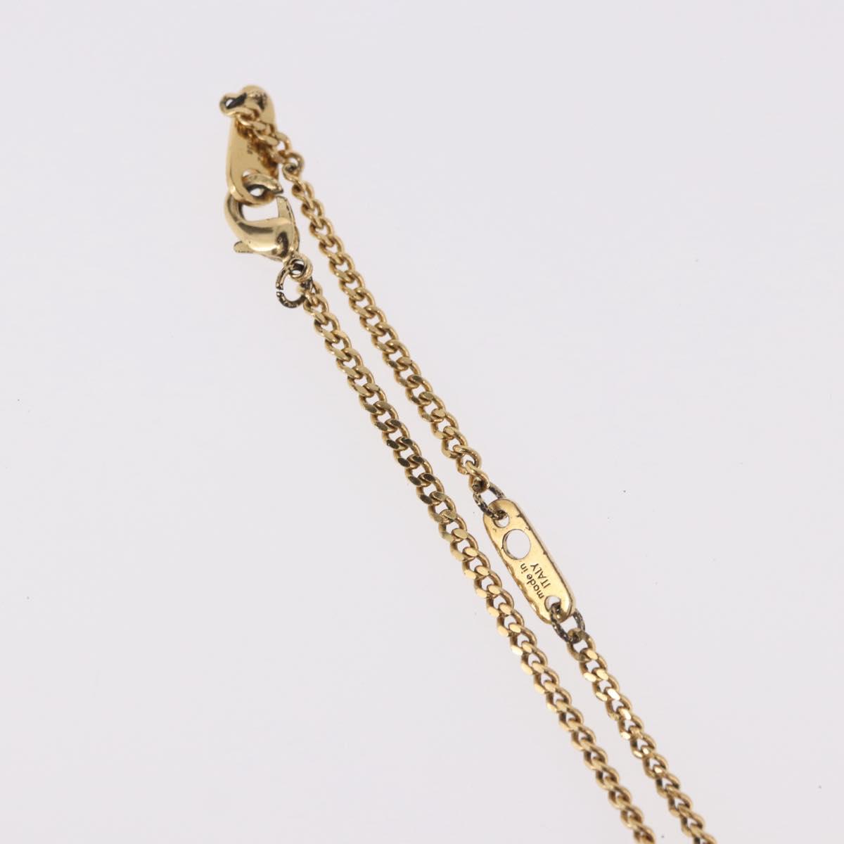 LOUIS VUITTON Collier LV Upside Down Necklace metal Gold M62682 LV Auth 185785M