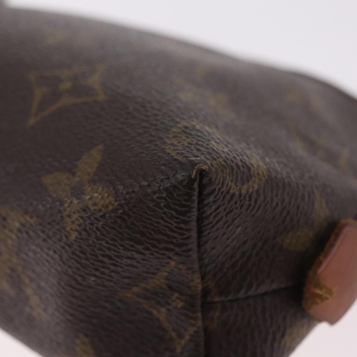 LOUIS VUITTON Monogram Pochette Cosmetic PM Pouch M43998 LV Auth 185800