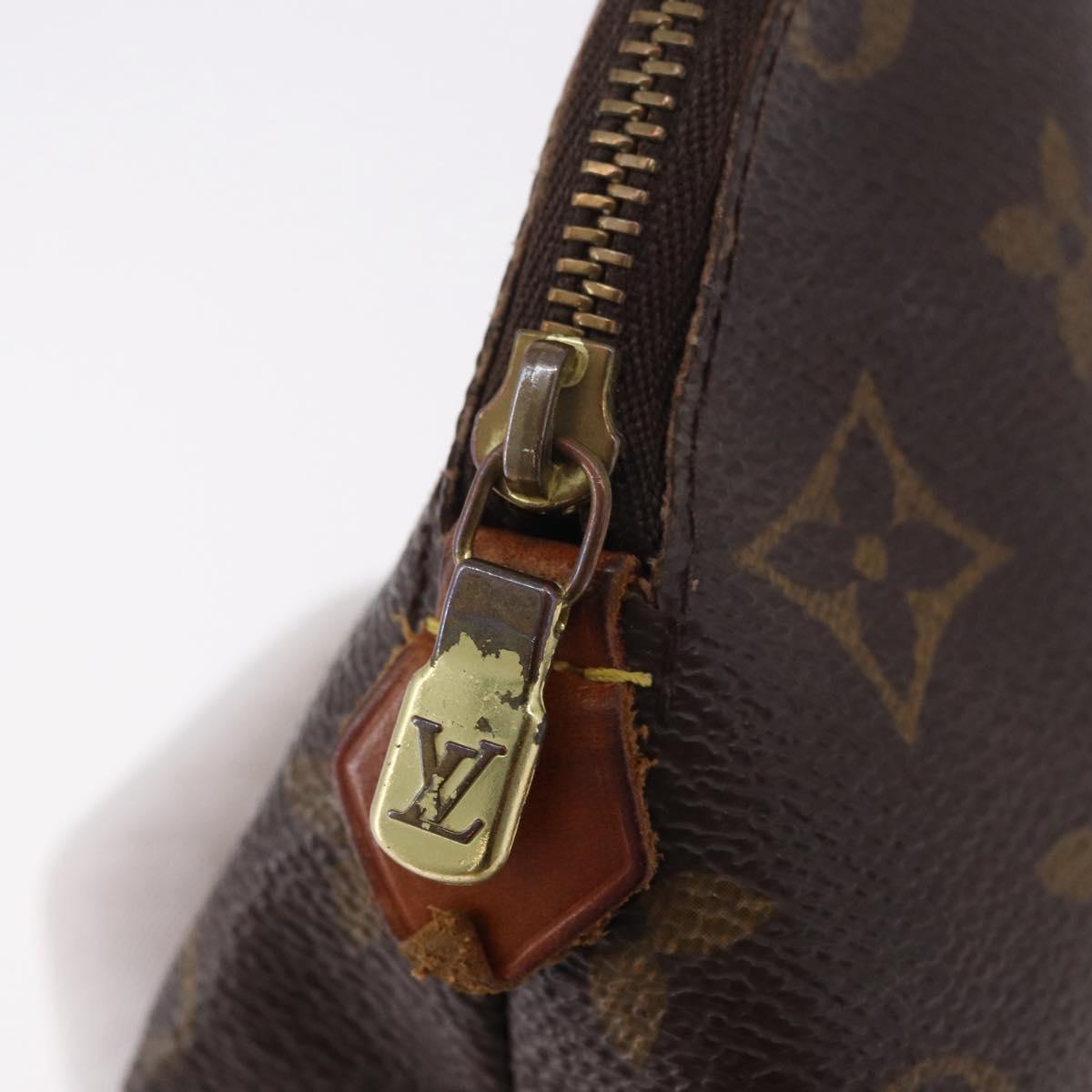 LOUIS VUITTON Monogram Pochette Cosmetic PM Pouch M43998 LV Auth 185800