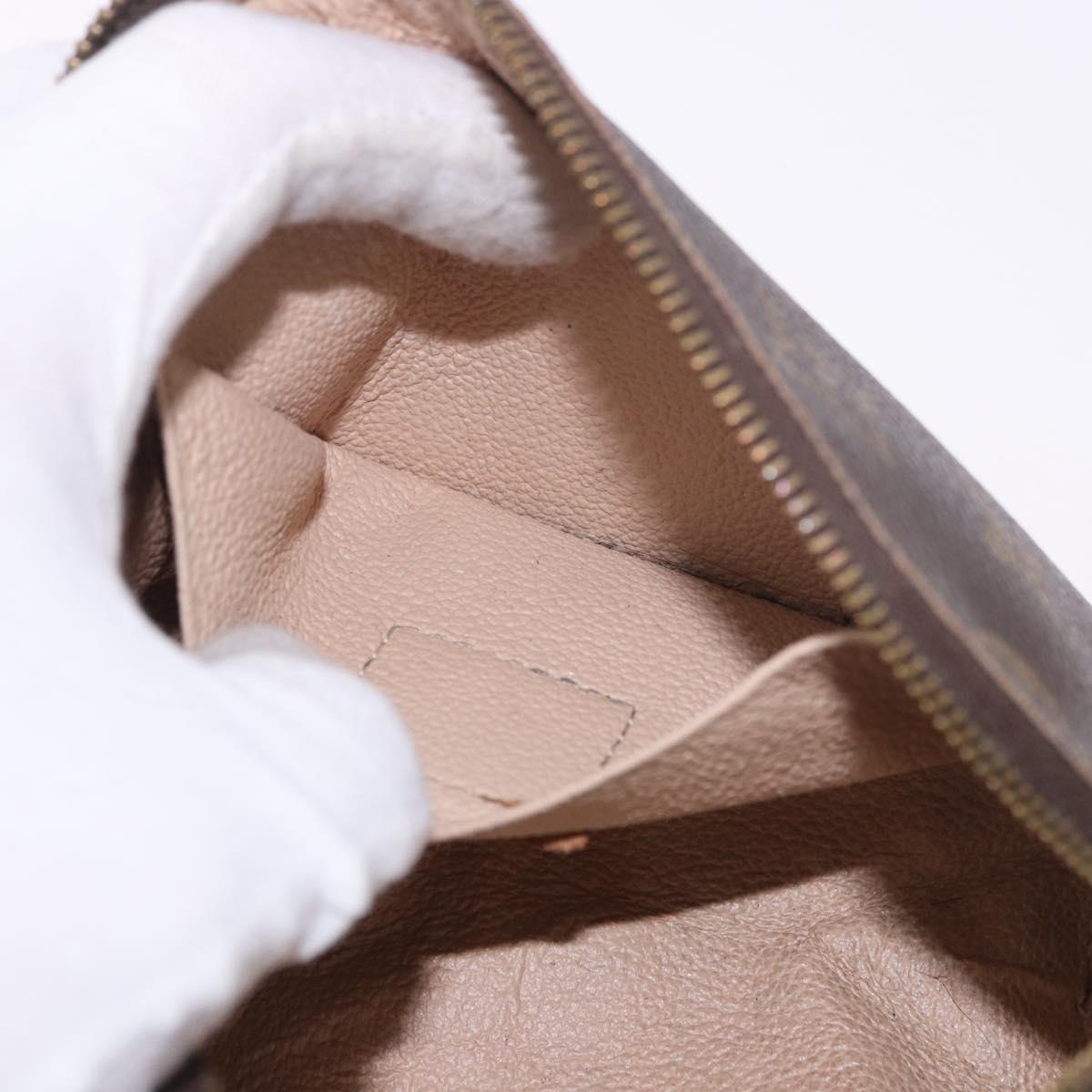 LOUIS VUITTON Monogram Pochette Cosmetic PM Pouch M43998 LV Auth 185800